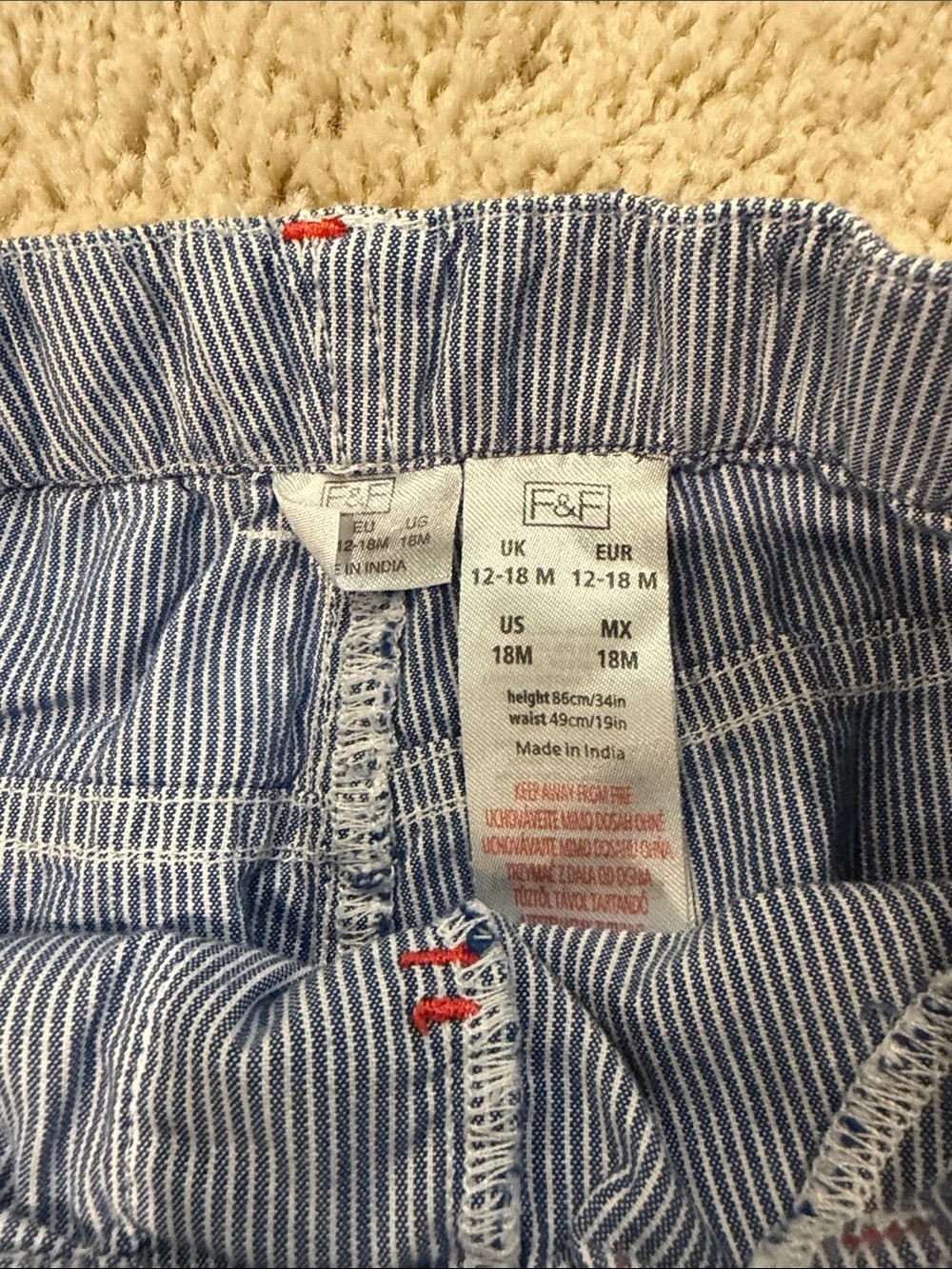 Kids Blue Denim & Chambray Mixed Bottoms